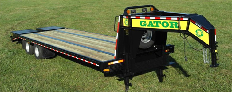 GOOSENECK TRAILER 30ft tandem dual - all heavy-duty equipment trailers special priced  Burke County,  North Carolina